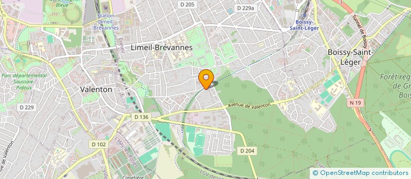 localisation de l'entreprise SIRICH à LIMEIL-BREVANNES