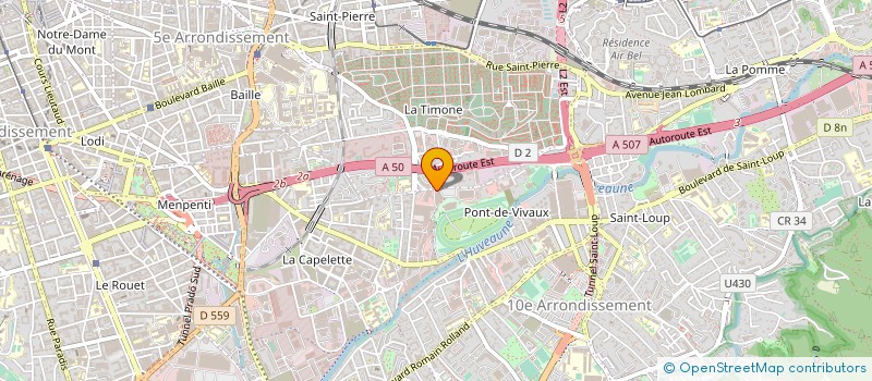 localisation de l'entreprise SIRIEC à MARSEILLE