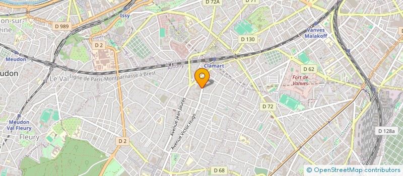 localisation de l'entreprise SIRILLUS E-BUSINESS à CLAMART