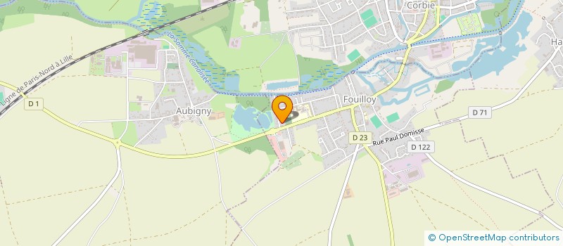 localisation de l'entreprise SIRIN CUISINE ASIATIQUE  FOUILLOY