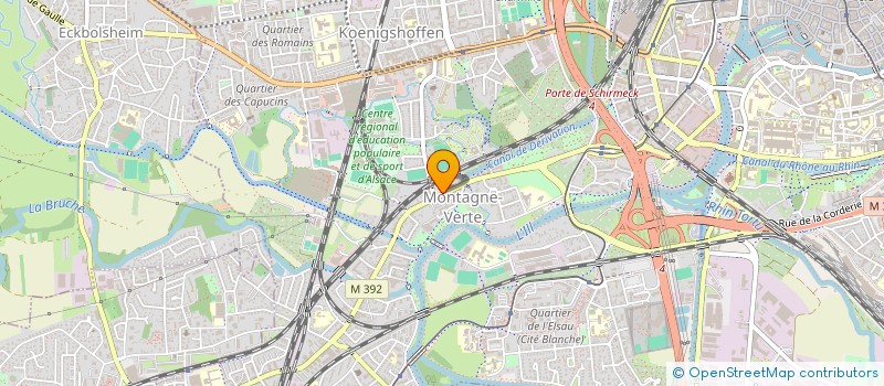 localisation de l'entreprise SIRIN & FILS à STRASBOURG