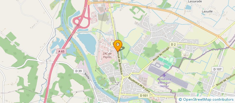 localisation de l'entreprise SIRINE  AIRE-SUR-L'ADOUR