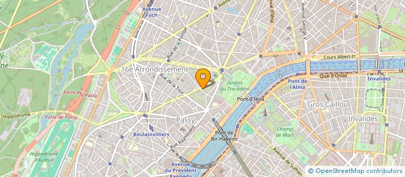 localisation de l'entreprise SIRINOSA  PARIS