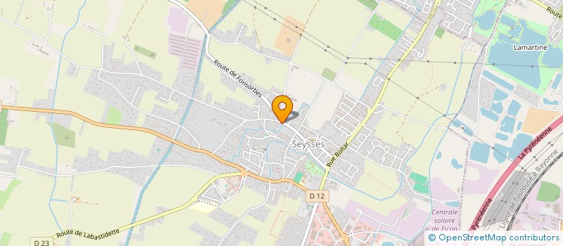 localisation de l'entreprise SIRIUS 1936  SEYSSES