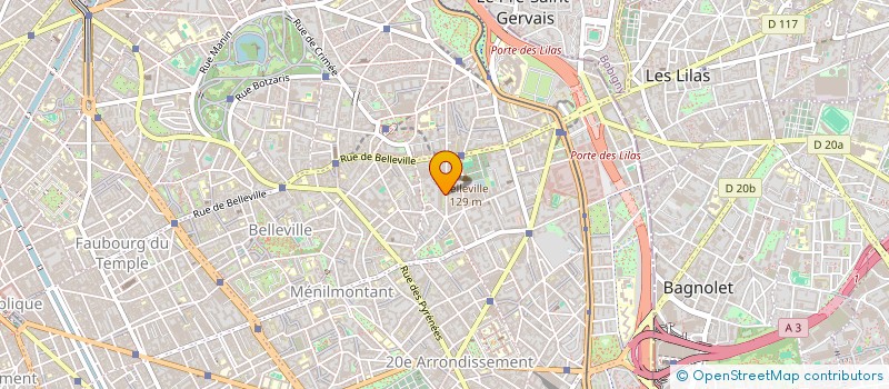 localisation de l'entreprise SIRIUS  PARIS