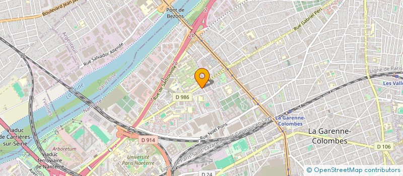 localisation de l'entreprise SIRIUS à NANTERRE