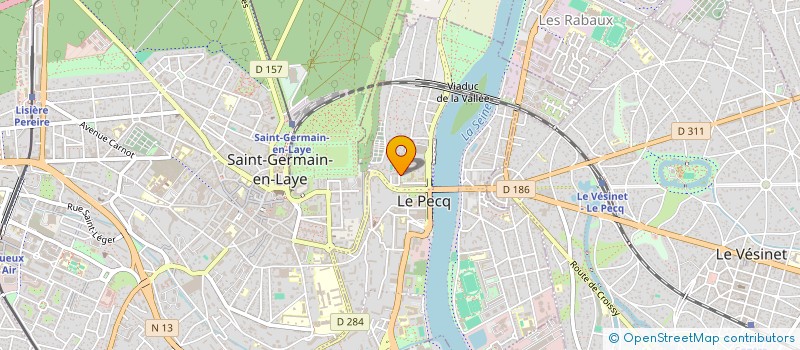 localisation de l'entreprise SIRIUS  LE PECQ