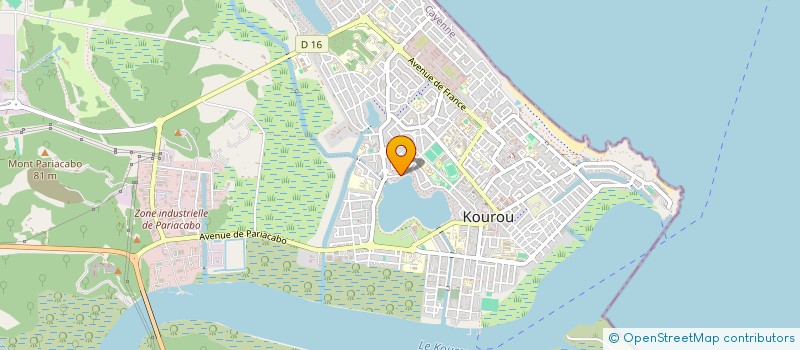 localisation de l'entreprise SIRIUS à KOUROU