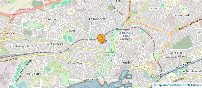 localisation de l'entreprise SIRIUS  LA ROCHELLE