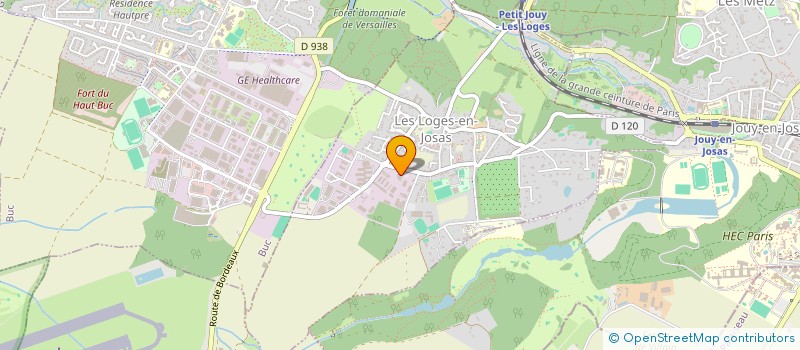 localisation de l'entreprise SIRIUS  LES LOGES-EN-JOSAS