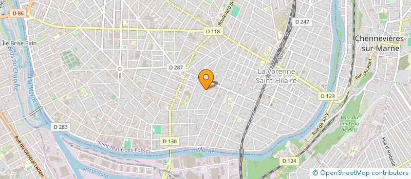 localisation de l'entreprise SIRIUS à SAINT-MAUR-DES-FOSSES