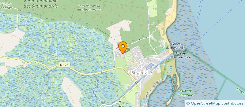 localisation de l'entreprise SIRIUS  SAINT-GEORGES-D'OLERON