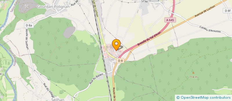 localisation de l'entreprise SIRIUS  GOURDAN-POLIGNAN