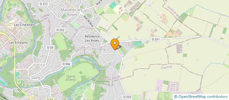 localisation de l'entreprise SIRIUS  PERIGNY