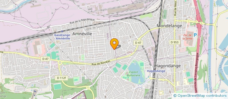 localisation de l'entreprise SIRIUS  AMNEVILLE