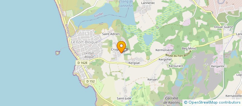 localisation de l'entreprise SIRIUS à PLOEMEUR