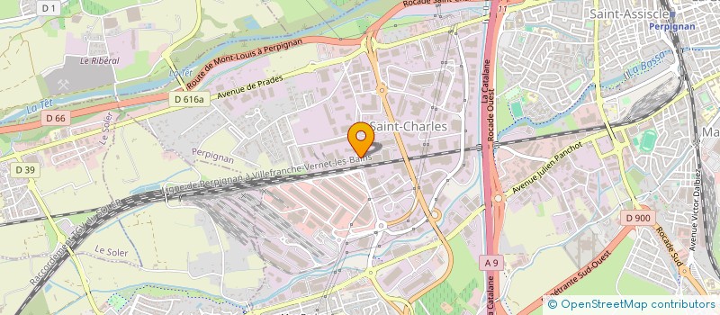 localisation de l'entreprise SIRIUS à PERPIGNAN