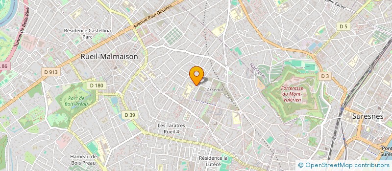 localisation de l'entreprise SIRIUS à RUEIL-MALMAISON