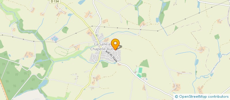 localisation de l'entreprise SIRIUS à MONTREVAULT-SUR-EVRE
