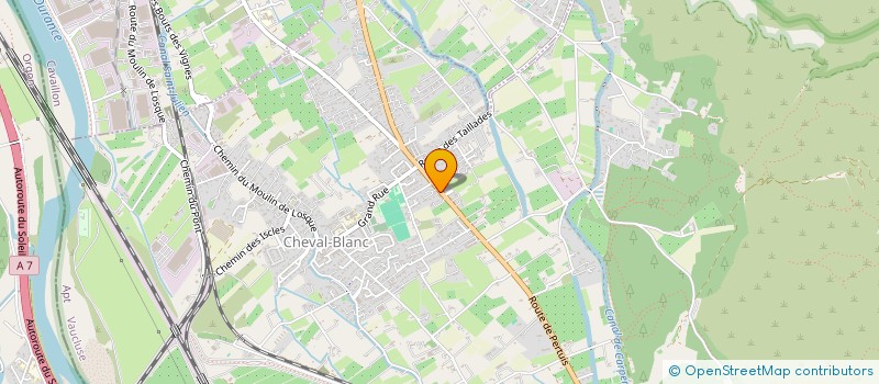 localisation de l'entreprise SIRIUS  CHEVAL-BLANC