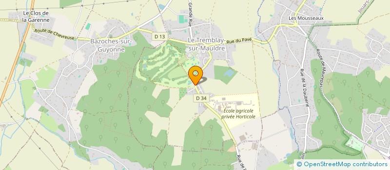 localisation de l'entreprise SIRIUS  LE TREMBLAY-SUR-MAULDRE