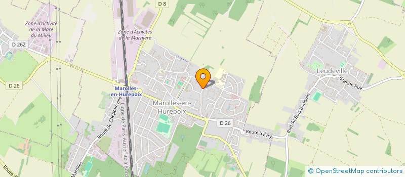 localisation de l'entreprise SIRIUS  ETAMPES