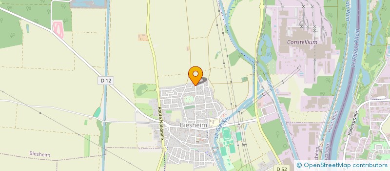 localisation de l'entreprise SIRIUS  BIESHEIM