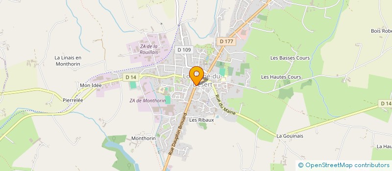 localisation de l'entreprise SIRIUS  LOUVIGNE-DU-DESERT