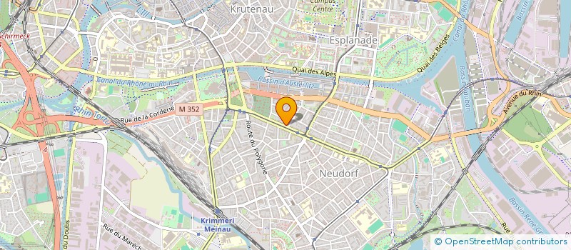 localisation de l'entreprise SIRIUS BLOCK à STRASBOURG