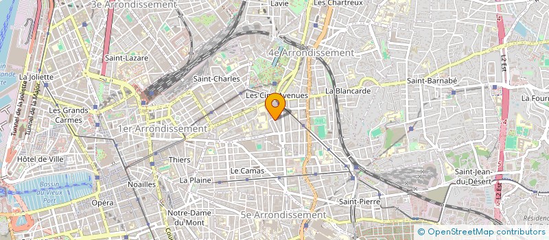 localisation de l'entreprise SIRIUS EXPERTISE à MARSEILLE