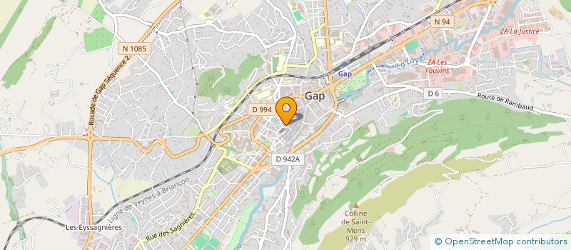 localisation de l'entreprise SIRIUS FRANCE  GAP