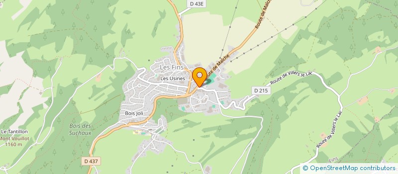 localisation de l'entreprise SIRIUS GOLD  LES FINS