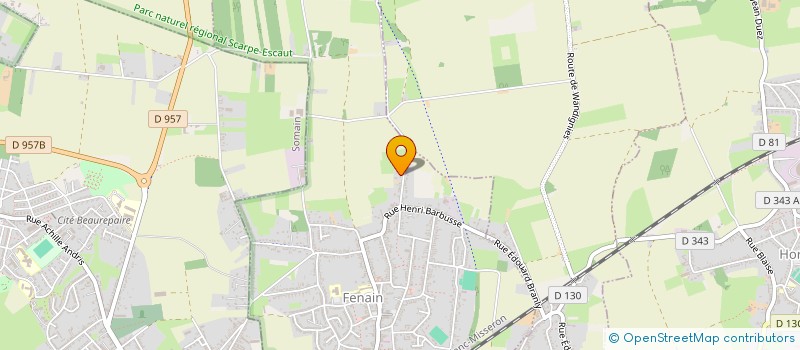 localisation de l'entreprise SIRIUS-IMMO  FENAIN