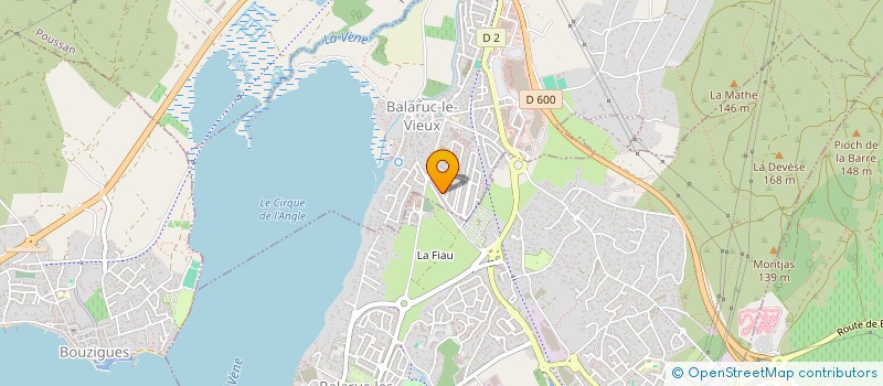 localisation de l'entreprise SIRIUS IMMO  BALARUC-LE-VIEUX