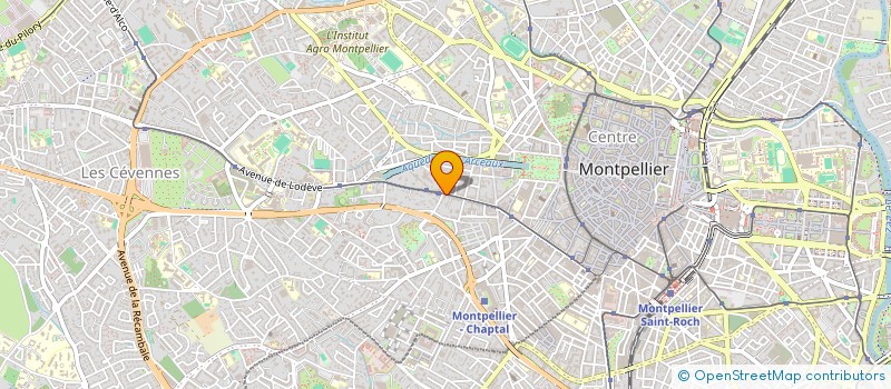 localisation de l'entreprise SIRIUS IMMOBILIER à MONTPELLIER