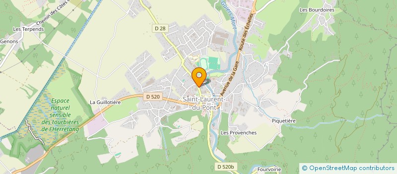 localisation de l'entreprise SIRIUS INVESTIS  SAINT-LAURENT-DU-PONT