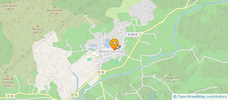 localisation de l'entreprise SIRIUS INVESTISSEMENT à BESSE-SUR-ISSOLE