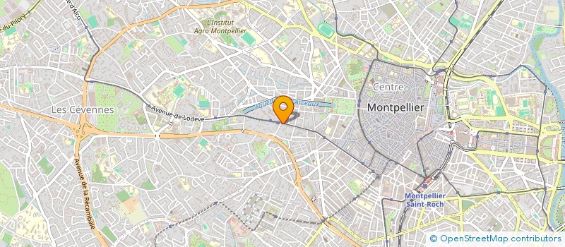 localisation de l'entreprise SIRIUS MARKETING COMMUNICATIONS  MONTPELLIER