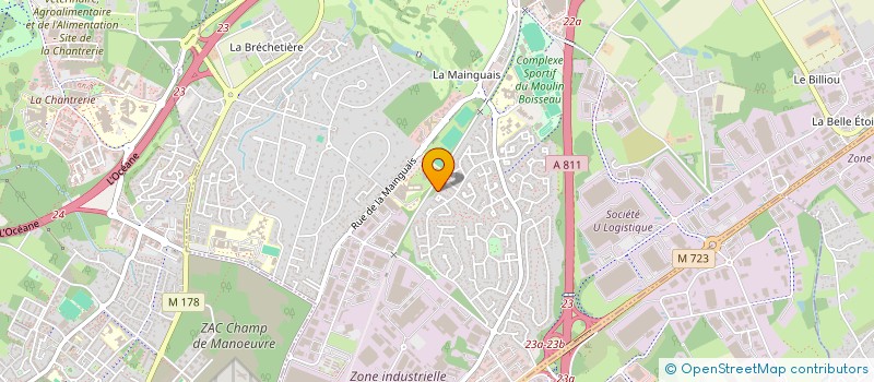 localisation de l'entreprise SIRIUS MB  CARQUEFOU