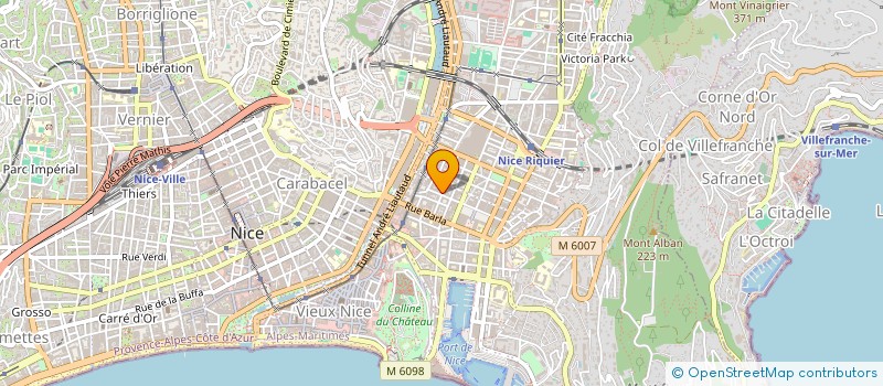 localisation de l'entreprise SIRIUS MON BAR A COUTURE à NICE