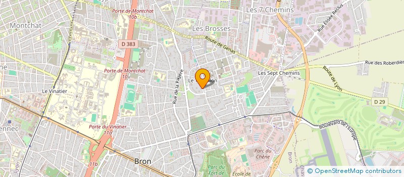 localisation de l'entreprise SIRIUS PRESSE à BRON