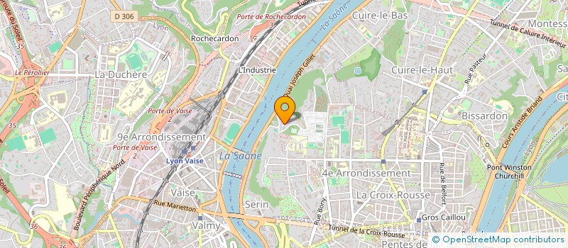 localisation de l'entreprise SIRIUS SAINT NESTOR  LYON 4EME