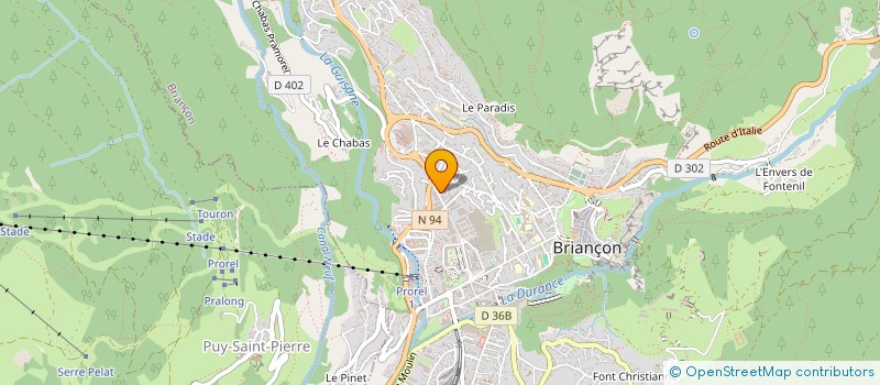 localisation de l'entreprise SIRIUS SARL à BRIANCON