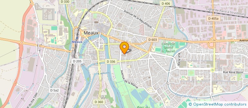 localisation de l'entreprise SIRIUS SPORT GROUP à MEAUX