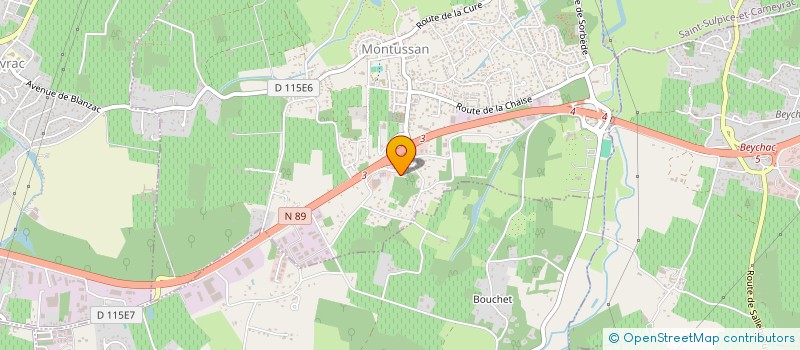 localisation de l'entreprise SIRIUS STEAKHOUSE  MONTUSSAN