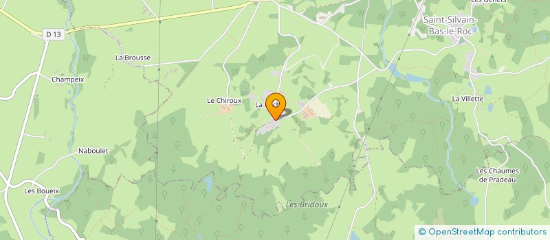 localisation de l'entreprise SIRIUS WATT SAS à SAINT-SILVAIN-BAS-LE-ROC