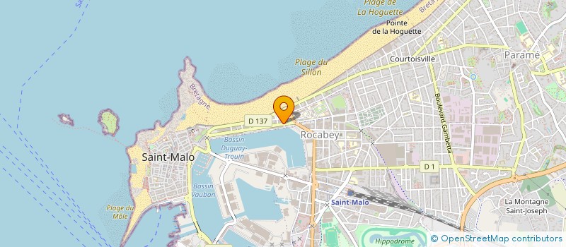 localisation de l'entreprise SIRIUS2  SAINT-MALO