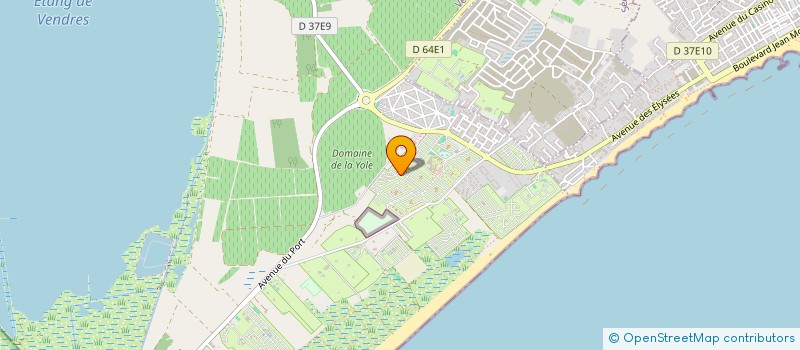 localisation de l'entreprise SIRJEAN IMMOBILIER  VENDRES