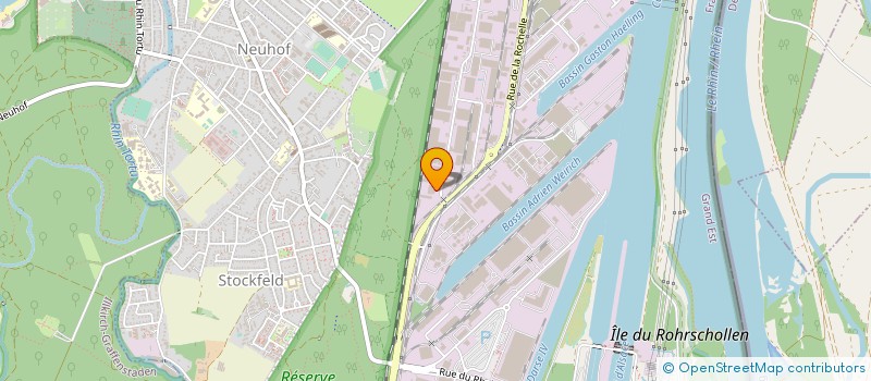 localisation de l'entreprise SIRMAT  STRASBOURG