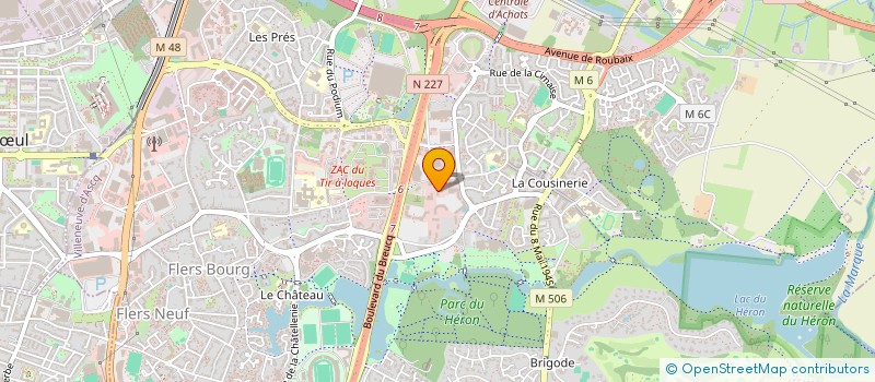 localisation de l'entreprise SIRMEN SHOP  VILLENEUVE-D'ASCQ